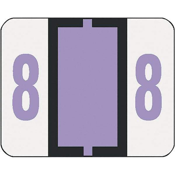 SMEAD - 1-1/2" Long, White File Folder Label - For File Folders - Eagle Tool & Supply