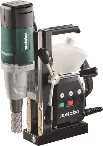 Metabo - 3/4" Chuck, 2" Travel, Portable Magnetic Drill Press - 700 RPM, 9 Amps, 1000 Watts - Eagle Tool & Supply