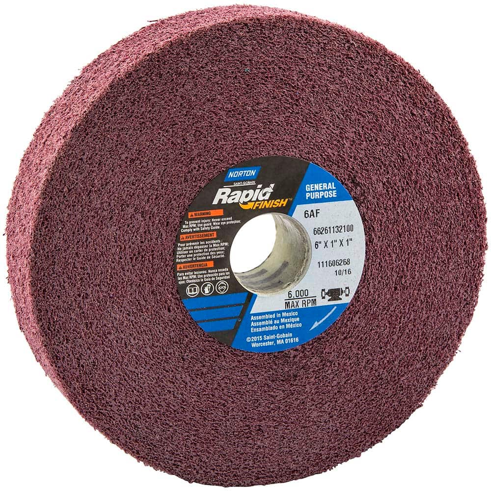 Norton - Deburring Wheels Wheel Type: Convolute Wheel Diameter (Inch): 6 - Eagle Tool & Supply
