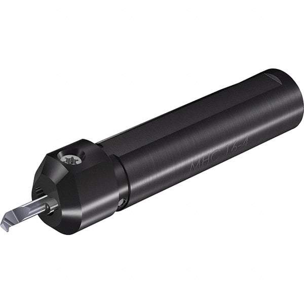 Vargus - Internal Thread, Neutral Cut, 5/8" Shank Width x 0.551" Shank Height Indexable Threading Toolholder - 2.95" OAL, M5, MS5 Insert Compatibility, MHC Toolholder, Series Microscope - Eagle Tool & Supply