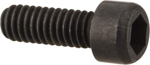 Value Collection - #2-64 UNF Hex Socket Drive, Socket Cap Screw - Alloy Steel, Black Oxide Finish, Fully Threaded, 1/4" Length Under Head - Eagle Tool & Supply
