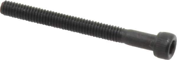 Value Collection - #3-56 UNF Hex Socket Drive, Socket Cap Screw - Alloy Steel, Black Oxide Finish, Partially Threaded, 1" Length Under Head - Eagle Tool & Supply