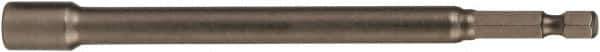 Wiha - 1/4" Magnetic Nutsetter - 1/4" Hex Drive, 12" OAL - Eagle Tool & Supply