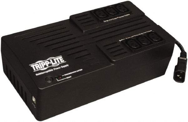 Tripp-Lite - 15 Amp, 550 VA, Tower Mount Line Interactive Backup Uninterruptible Power Supply - Backup 2 min with Full Load & 5-1/2 min with Half Load, 230 Volt Input & Output, 300 Watt Output, 1 Phases, 8 Outlets - Eagle Tool & Supply