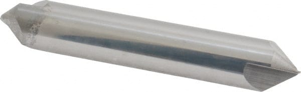 ProMax - 1/2" Diam 2 Flute Double End Solid Carbide Chamfer Mill - Eagle Tool & Supply
