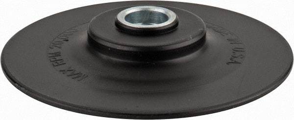 Made in USA - 4-1/2" Diam Quick-Change Disc Backing Pad - Medium Density, 20,000 RPM, Speed-Lok Compatible - Eagle Tool & Supply