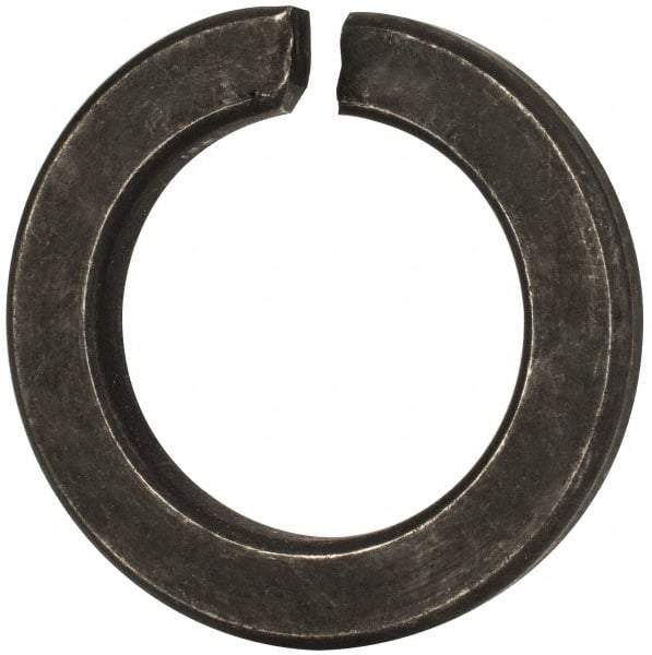 Value Collection - M30, 30.5mm ID, 48.2mm OD, 6mm Thick Split Lock Washer - Grade 8 Spring Steel, Uncoated, 30.5mm Min ID, 31.7mm Max ID - Eagle Tool & Supply