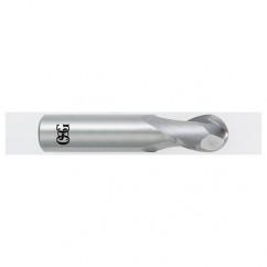 10.0mm Dia. - 51mm OAL - CBD - Ball End - 2 FL - Eagle Tool & Supply