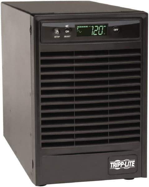 Tripp-Lite - 15 Amp, 1,000 VA, Tower Mount Online Backup Uninterruptible Power Supply - Backup 3.8 min with Full Load & 12 min with Half Load, 120 VAC Input & Output, 900 Watt Output, 1 Phases, 6 Outlets - Eagle Tool & Supply
