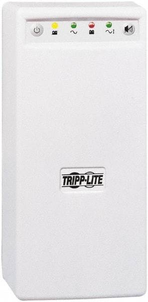 Tripp-Lite - 15 Amp, 350 VA, Tower Mount Line Interactive Backup Uninterruptible Power Supply - Backup 15-1/2 min with Full Load & 37 min with Half Load, 120 VAC Input & Output, 225 Watt Output, 1 Phases, 4 Outlets - Eagle Tool & Supply