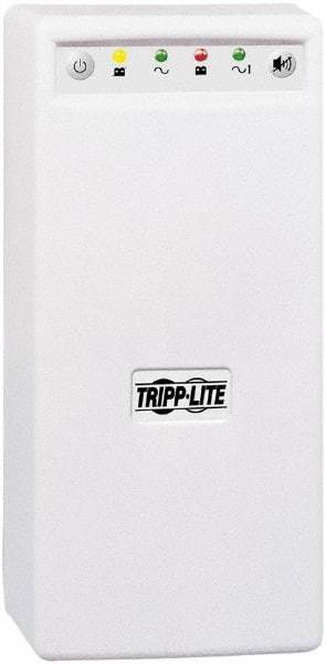 Tripp-Lite - 15 Amp, 350 VA, Tower Mount Line Interactive Backup Uninterruptible Power Supply - Backup 18 min with Full Load & 46 min with Half Load, 120 VAC Input & Output, 225 Watt Output, 1 Phases, 4 Outlets - Eagle Tool & Supply