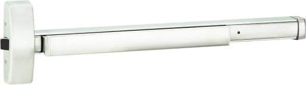 Stanley - 2' 4" to 3' Door Width Rim Exit Device - Satin Stainless Steel Finish - Eagle Tool & Supply