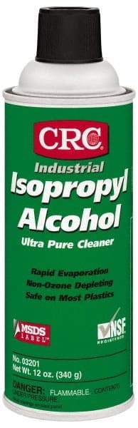 CRC - 16 oz Aerosol Cleaner/Degreaser - Isopropanol Alcohol - Eagle Tool & Supply