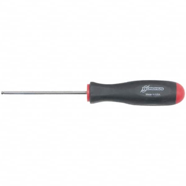 Bondhus - Hex Drivers Fastener Type: Hex Ball End System of Measurement: Inch - Eagle Tool & Supply