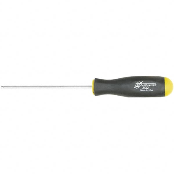 Bondhus - Hex Drivers Fastener Type: Hex Ball End System of Measurement: Inch - Eagle Tool & Supply