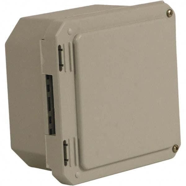 Wiegmann - NEMA 4X Fiberglass Standard Enclosure with Continuous Hinge Cover - Eagle Tool & Supply