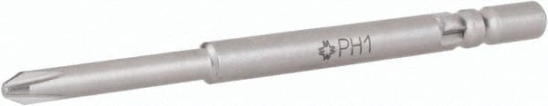 Wera - 4mm Drive #2 Point Precision Phillips Bit - Eagle Tool & Supply