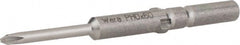 Wera - 5mm Drive #0 Point Precision Phillips Bit - Eagle Tool & Supply