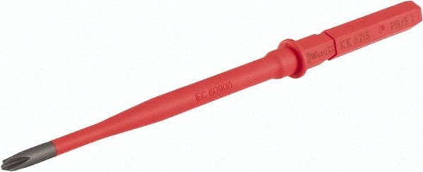 Wera - 9mm Drive #1 Point Insulated Reversible Phillips/Slotted Bit - Eagle Tool & Supply