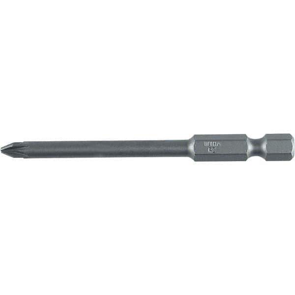 Wiha - PZ.1 Power Bit - 1/4" Drive, 2-3/4" OAL - Eagle Tool & Supply
