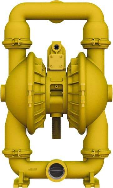 Versa-Matic - 2" NPT, Air Operated Diaphragm Pump - Buna-N Diaphragm, Aluminum Housing - Eagle Tool & Supply