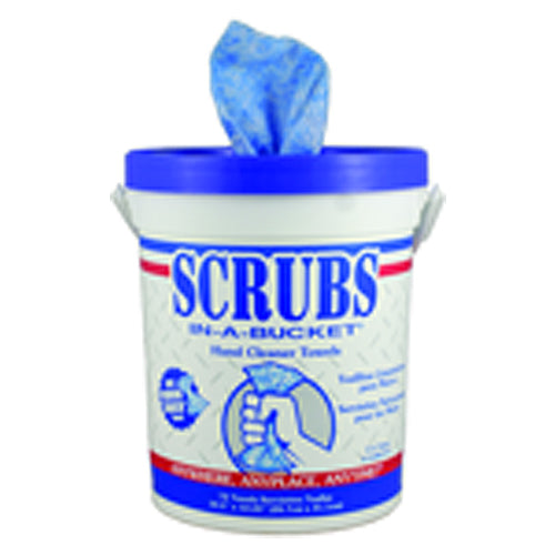 Citrus Fragrance Hand Cleaning Towels, 10 in × 12 in, 72 Wipes per Container - Eagle Tool & Supply