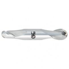 3/16" Dia. - 2" OAL - Bright CBD - Double - Ball Nose SE EM - 2 FL - Eagle Tool & Supply