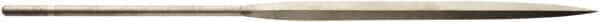 Value Collection - 5-1/2" Needle Precision Swiss Pattern Barrette File - 13/64" Width Diam, Round Handle - Eagle Tool & Supply