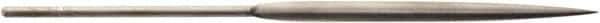 Value Collection - 5-1/2" Needle Precision Swiss Pattern Half Round File - 13/64" Width Diam, Round Handle - Eagle Tool & Supply