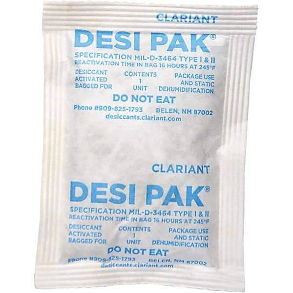 Armor Protective Packaging - Desiccant Packets Material: Clay Packet Size: 1 oz. - Eagle Tool & Supply