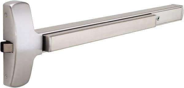 Falcon - 2' 6" to 3' Door Width Rim Exit Device - Anodized Aluminum Finish - Eagle Tool & Supply