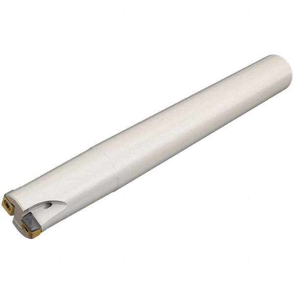 Iscar - 1" Cut Diam, 1" Max Depth of Cut, 1" Shank Diam, Indexable Plunge End Mill - Straight Shank, Through Coolant, Series TangPlunge - Eagle Tool & Supply