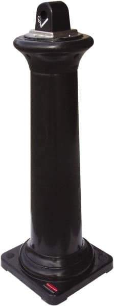 Rubbermaid - Galvanized Steel Cigarette & Cigar Receptacle - 13" Wide x 974.85mm High - Eagle Tool & Supply