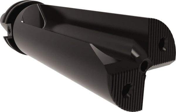 Allied Machine and Engineering - 5-3/4" Max Drill Depth, 2.2xD, 61mm Diam, Indexable Insert Drill - 2 Inserts, CAT40 Taper Shank - Eagle Tool & Supply