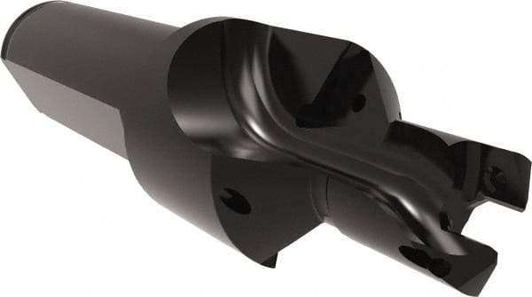 Allied Machine and Engineering - 12 to 13mm Diam, Straight Shank, 19.05mm Body Shank Diam, Combo Chamfer and Countersink Drill - TCMT 110204 Insert, 94.85mm OAL - Eagle Tool & Supply
