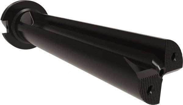 Allied Machine and Engineering - 11-3/4" Max Drill Depth, 4.5xD, 61mm Diam, Indexable Insert Drill - 2 Inserts, CAT50 Taper Shank - Eagle Tool & Supply