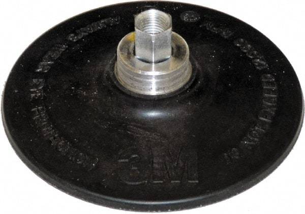 3M - 4" Diam Disc Backing Pad - 12,000 RPM - Eagle Tool & Supply