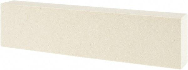 Tru-Maxx - 120 Grit Aluminum Oxide Rectangular Polishing Stone - Fine Grade, 2" Wide x 8" Long x 1" Thick - Eagle Tool & Supply