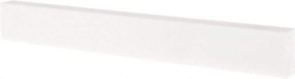Tru-Maxx - 100 Grit Aluminum Oxide Rectangular Polishing Stone - Fine Grade, 1" Wide x 8" Long x 1/2" Thick - Eagle Tool & Supply