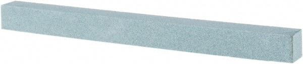 Tru-Maxx - 220 Grit Aluminum Oxide Square Polishing Stone - Very Fine Grade, 1/2" Wide x 6" Long x 1/2" Thick - Eagle Tool & Supply