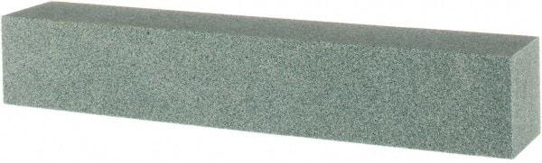 Tru-Maxx - 120 Grit Aluminum Oxide Square Polishing Stone - Fine Grade, 1" Wide x 6" Long x 1" Thick - Eagle Tool & Supply