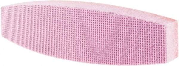 Tru-Maxx - 60 Grit Aluminum Oxide Boat (Shape) Polishing Stone - Medium Grade, 2-1/2" Wide x 9" Long x 1-1/2" Thick - Eagle Tool & Supply