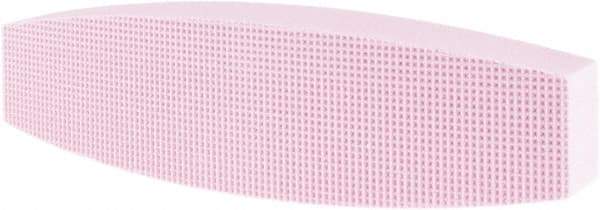 Tru-Maxx - 100 Grit Aluminum Oxide Boat (Shape) Polishing Stone - Fine Grade, 2-1/2" Wide x 9" Long x 1-1/2" Thick - Eagle Tool & Supply
