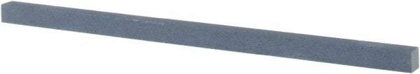Tru-Maxx - 400 Grit Silicon Carbide Square Polishing Stone - Super Fine Grade, 1/4" Wide x 6" Long x 1/4" Thick - Eagle Tool & Supply