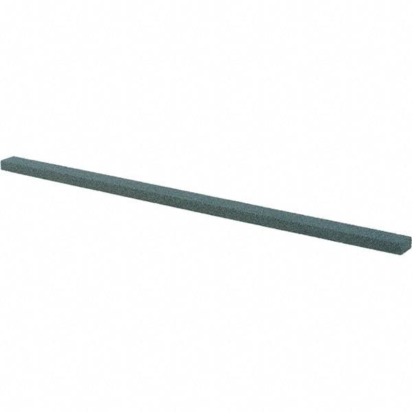 Tru-Maxx - 150 Grit Silicon Carbide Rectangular Polishing Stone - Very Fine Grade, 1/4" Wide x 6" Long x 1/8" Thick - Eagle Tool & Supply