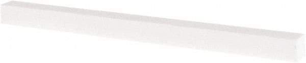 Tru-Maxx - 400 Grit Aluminum Oxide Square Polishing Stone - Super Fine Grade, 1/4" Wide x 4" Long x 1/4" Thick - Eagle Tool & Supply
