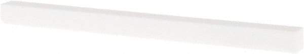 Tru-Maxx - 320 Grit Aluminum Oxide Square Polishing Stone - Extra Fine Grade, 1/4" Wide x 4" Long x 1/4" Thick - Eagle Tool & Supply