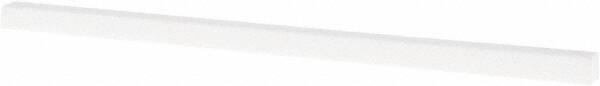 Tru-Maxx - 400 Grit Aluminum Oxide Square Polishing Stone - Super Fine Grade, 5/32" Wide x 4" Long x 5/32" Thick - Eagle Tool & Supply