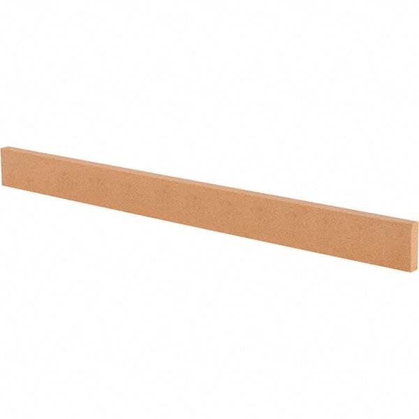 Tru-Maxx - 320 Grit Aluminum Oxide Rectangular Polishing Stone - Extra Fine Grade, 1/2" Wide x 6" Long x 1/8" Thick - Eagle Tool & Supply
