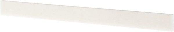 Tru-Maxx - 120 Grit Aluminum Oxide Rectangular Polishing Stone - Fine Grade, 1/2" Wide x 6" Long x 1/8" Thick, Oil Filled - Eagle Tool & Supply